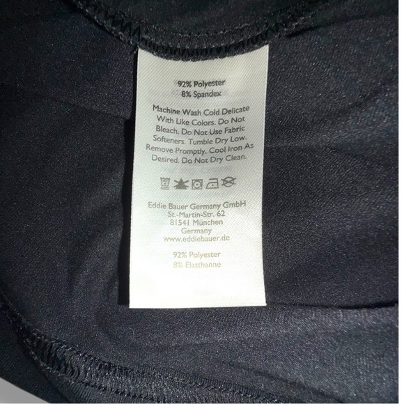 EDDIE BAUER Aster Sleeveless Empire Waist Dress - Black XL - Picture 9 of 10